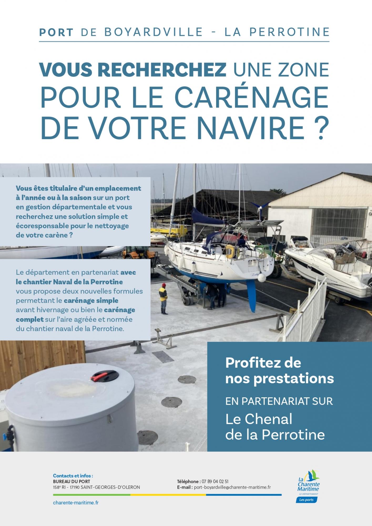Carénage éco-responsable à Oleron  - écologie, carénage, Chantier Naval, ile d'Oléron, Département la Charente Maritime
